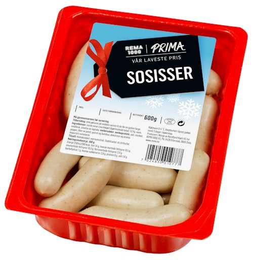 Bilde: © Prima / Oda Prima Sosisser Vår laveste pris