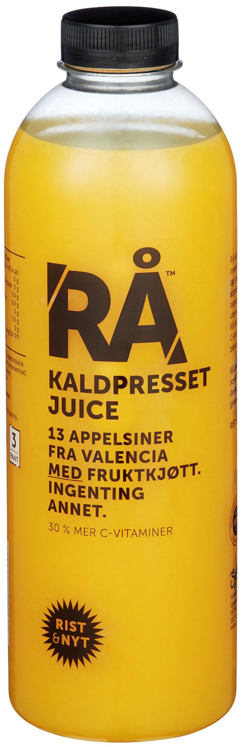 Bilde: © Synnøve / Kolonial.no Synnøve Rå Pressede Appelsiner 1 l