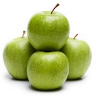 Epler, grønne, 4 pk