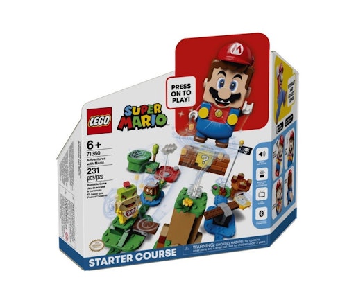 Sprell LEGO På eventyr med Super Mario Startbane