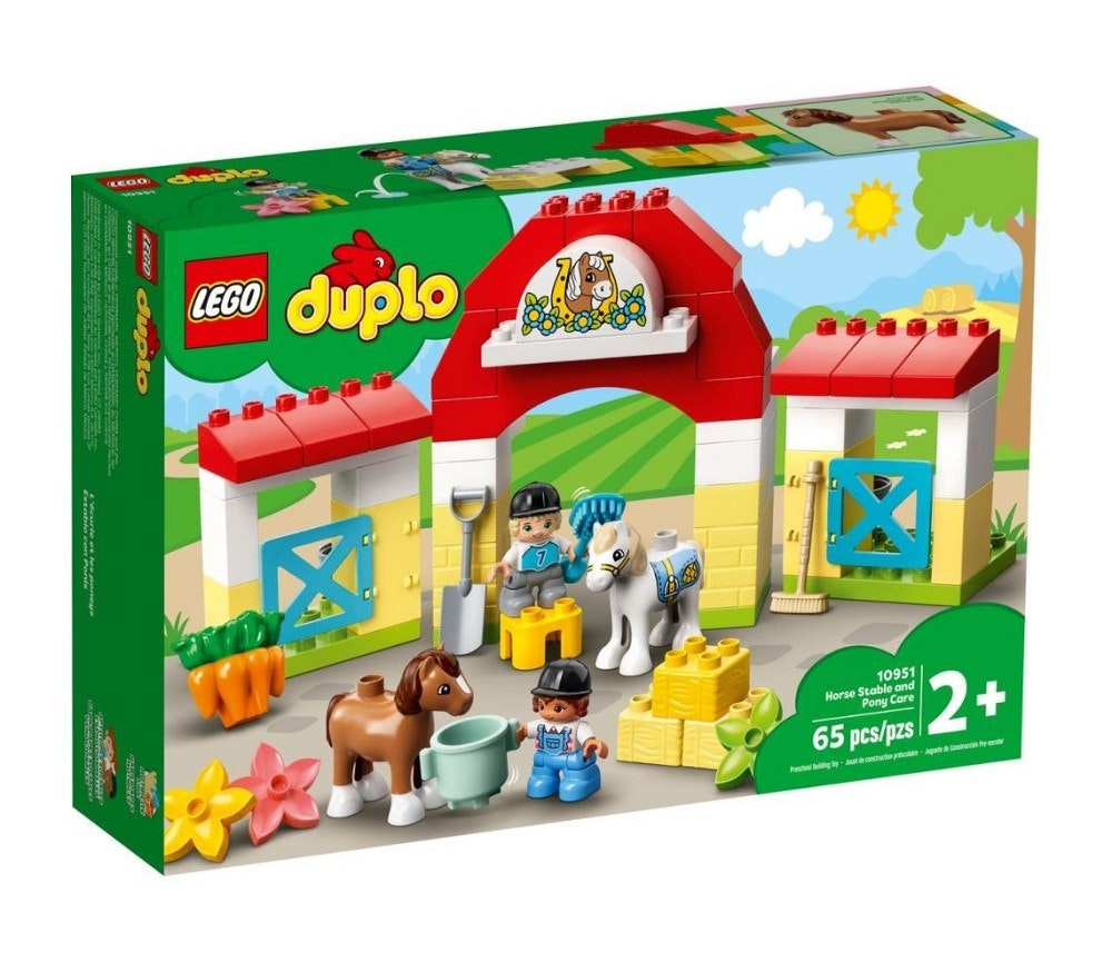 Sprell LEGO Duplo Stall med ponni