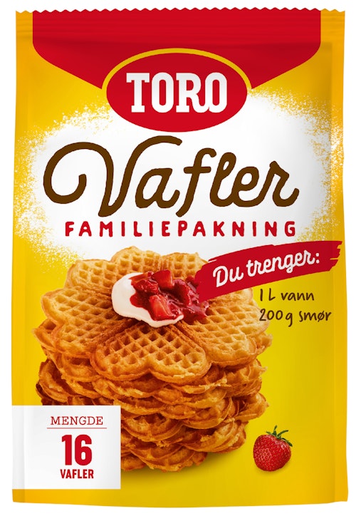 Bilde: © Toro / Oda Toro Vafler Familiepakning 591 g