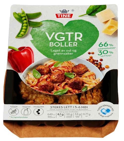 Bilde: © Tine / Kolonial.no Tine TINE VGTR Boller 270 g