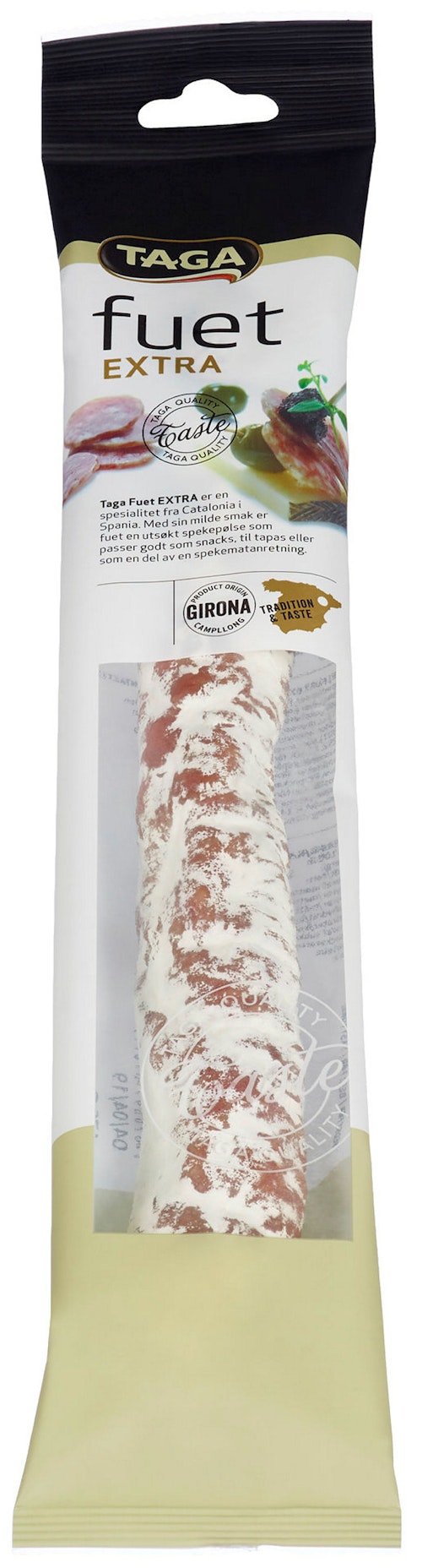 Bilde: © Taga / Oda Taga Fuet Spekepølse 175 g