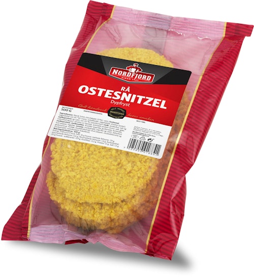 Bilde: © Nordfjord / Oda Nordfjord Ostesnitzel 4 stk, 500 g