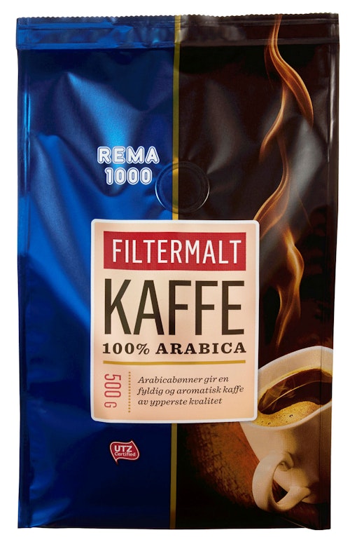Bilde: © REMA 1000 / Oda REMA 1000 Kaffe, Filtermalt 500 g