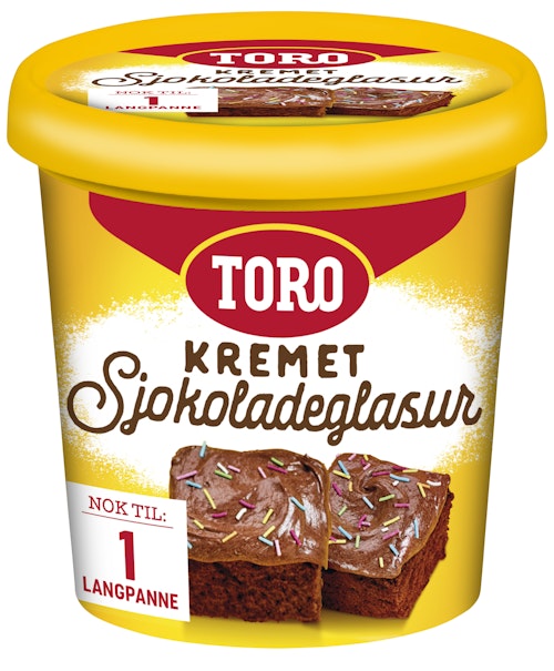 Bilde: © Toro / Oda Toro Kremet Sjokoladeglasur 340 g