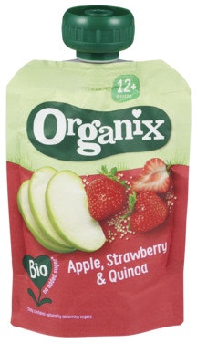 Bilde: © Semper / Oda Semper Organix Eple, Jordbær & Quinoa 12 mnd, 100 g