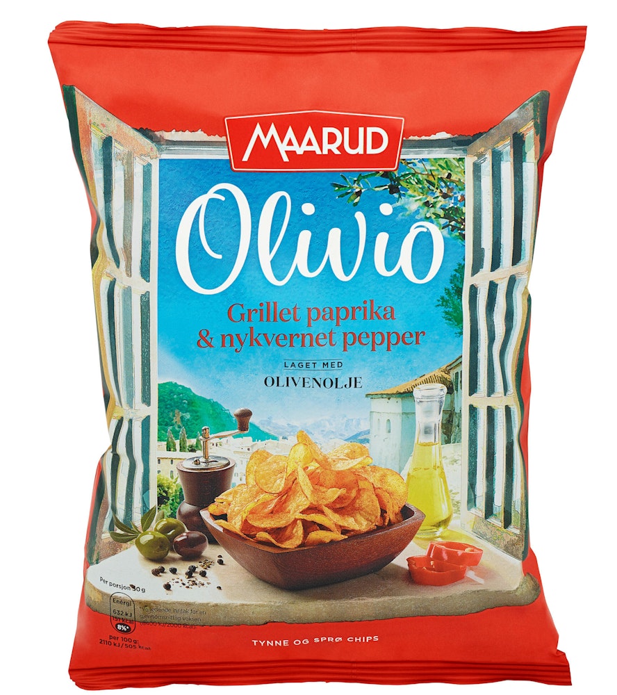 Maarud Olivio Paprika & Pepper