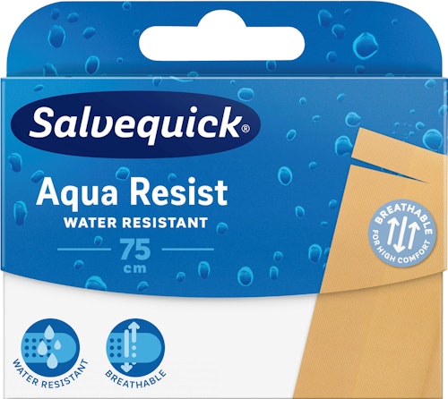 Bilde: © Salvequick / Kolonial.no Salvequick Plaster Aqua Resist 75 cm