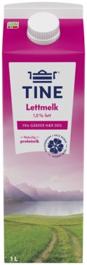 Bilde: © Tine / Oda Tine TineMelk Lett 1 l