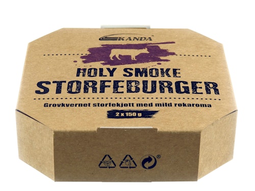 Kanda Holy Smoke Storfeburger 2 Stk