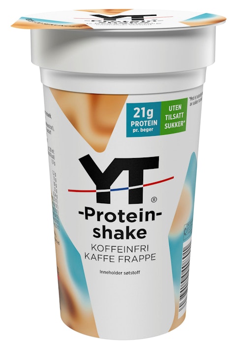 Bilde: © Tine / Kolonial.no Tine YT Proteinrik Frappeshake 0,22 l