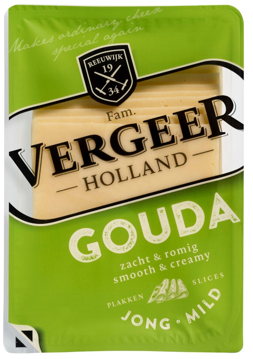 Bilde: © Vergeer / Kolonial.no Vergeer Gouda I Skiver 250 g