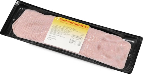Bilde: © Sørlandskjøtt / Kolonial.no Sørlandskjøtt Skinke Sammenpresset Vår Laveste Pris, 500 g
