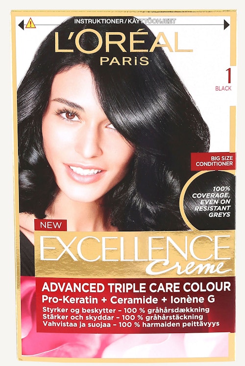 Bilde: © L'Oreal / Oda L'Oreal Excellence 1 Sort 1 stk