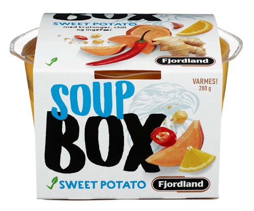 Bilde: © Fjordland / Kolonial.no Fjordland Sweet Potato Soup 280 g