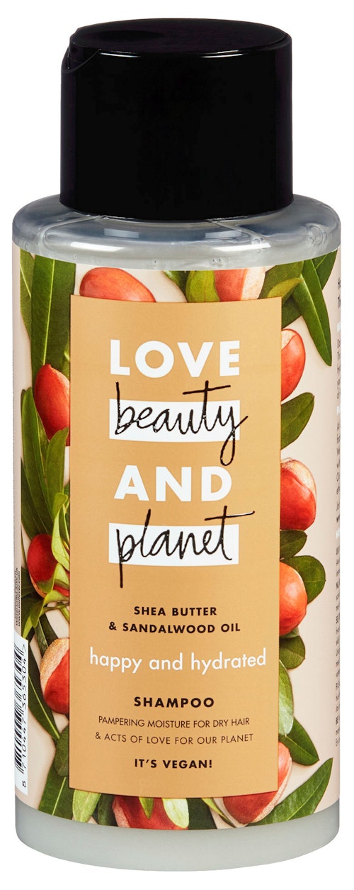 Bilde: © Love Beauty & Planet / Kolonial.no Love Beauty & Planet Happy and Hydryted Shampoo 400 ml
