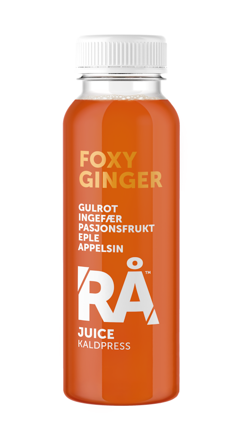 Bilde: © Synnøve / Kolonial.no Synnøve Rå Gulrot & Ingefær 250 ml