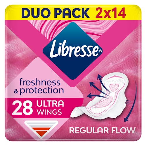 Bilde: © Libresse / Oda Libresse Bind Normal Wing 2pk, 28 stk