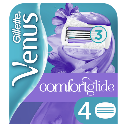 Bilde: © Gillette / Kolonial.no Gillette Barberblad Venus Comfortglide Breeze 4 stk
