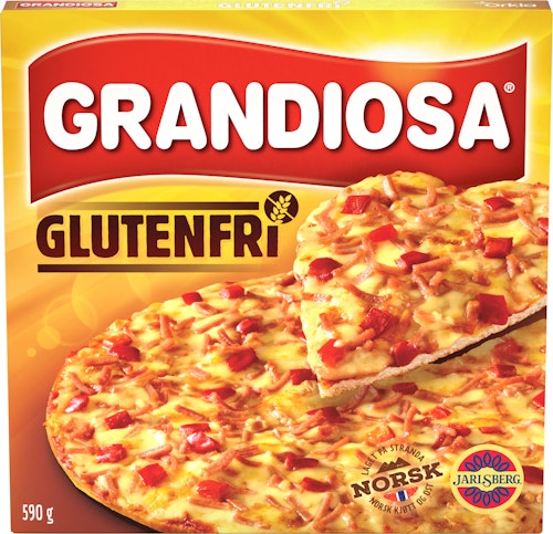 Bilde: © Grandiosa / Oda Grandiosa Grandiosa Glutenfri Pizza 590 g