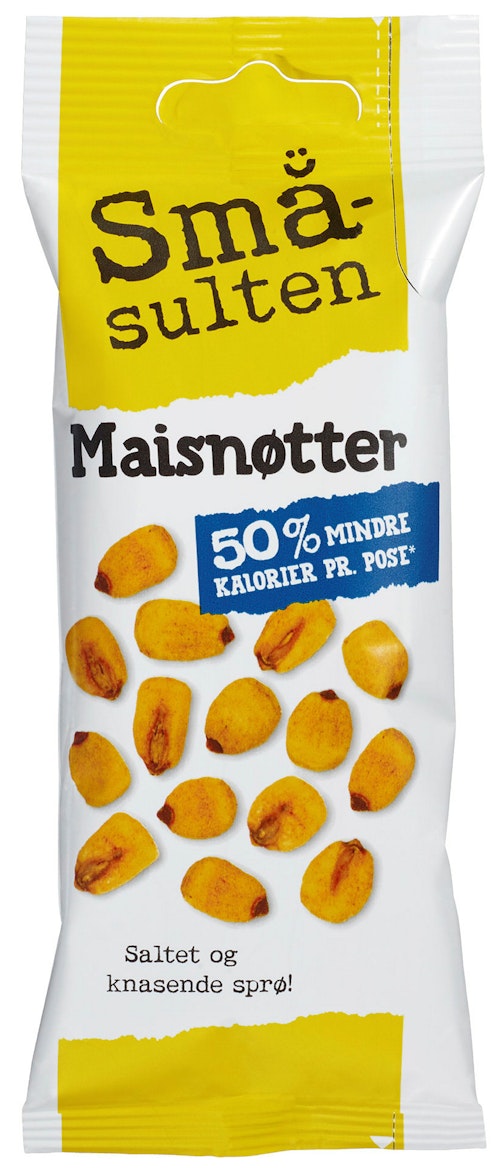 Bilde: © Polly / Kolonial.no Polly Småsulten Maisnøtter 35 g