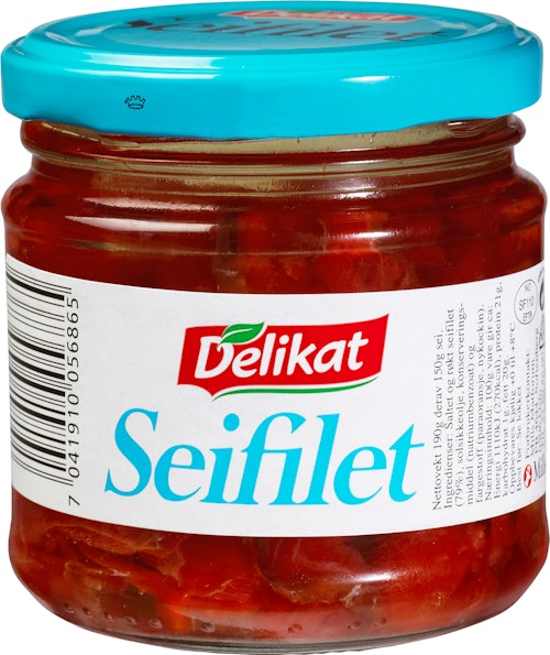 Bilde: © Delikat / Kolonial.no Delikat Seifilet 150 g