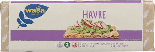 Bilde: © Wasa / Kolonial.no Wasa Havre Økonomi 600 g