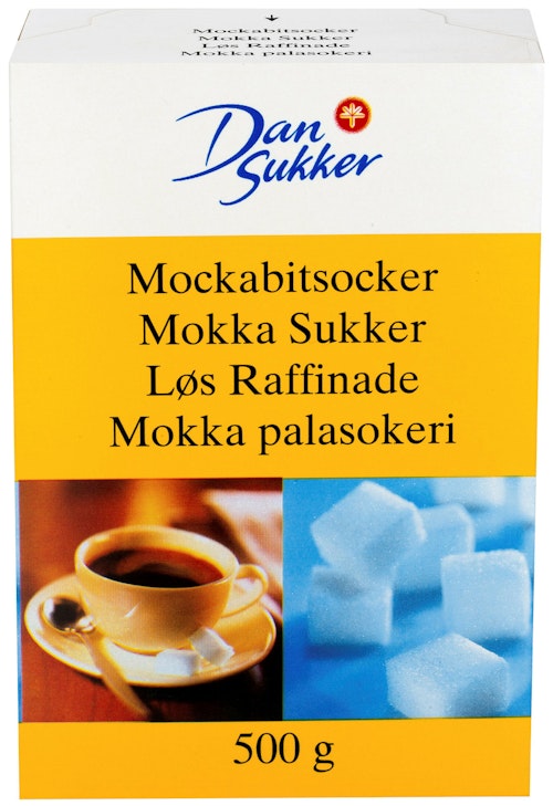 Bilde: © Dansukker / Oda Dansukker Sukkerbiter, Løs Raffinade 500 g