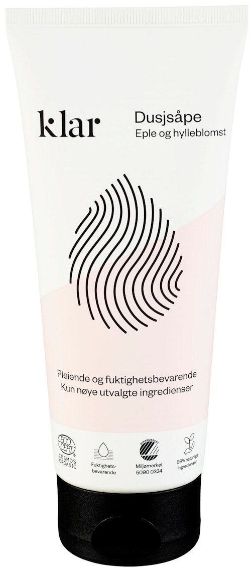 Bilde: © Klar / Kolonial.no Klar Dusjsåpe 200 ml