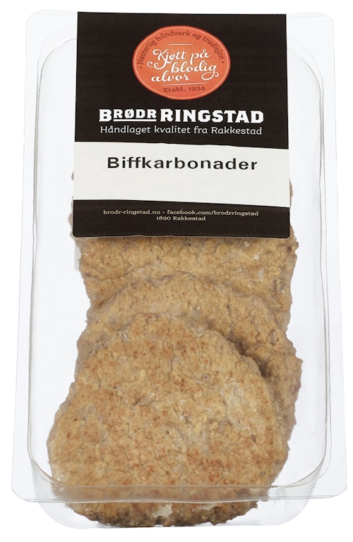 Bilde: © Brødr Ringstad / Oda Brødr Ringstad Biffkarbonader 4 stk