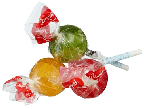 Bilde: © Brynild / Kolonial.no Brynild Badeball Kjærlighet på Pinne Assortert Variant, 11 g
