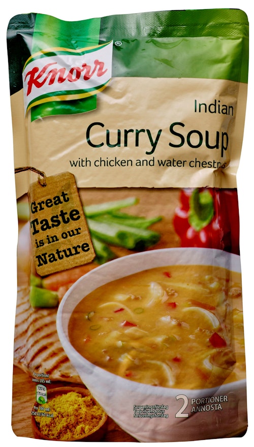 Bilde: © Knorr / Kolonial.no Knorr Indian Currysuppe 570 ml