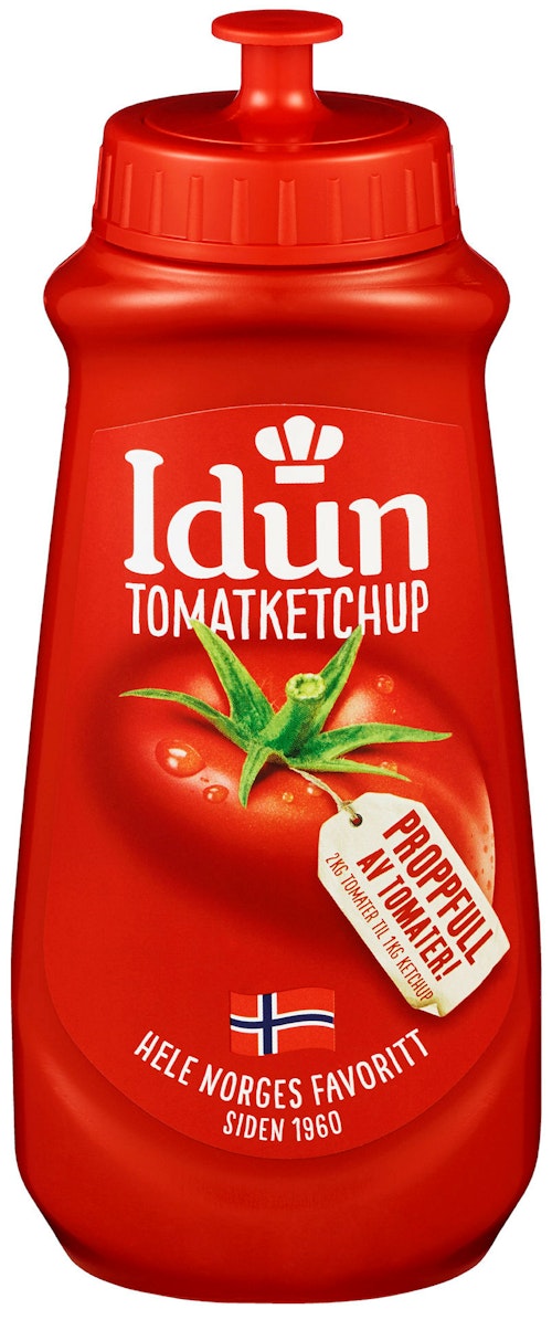 Bilde: © Idun / Kolonial.no Idun Tomatketchup 530 g