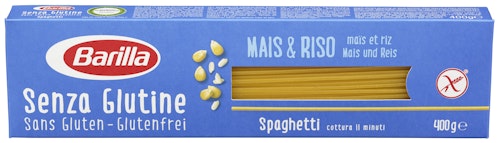 Bilde: © Barilla / Kolonial.no Barilla Spaghetti Glutenfri, 400 g