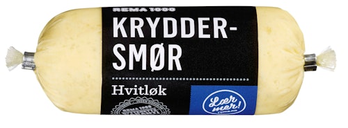 Bilde: © REMA 1000 / Kolonial.no REMA 1000 Kryddersmør Hvitløk 65 g