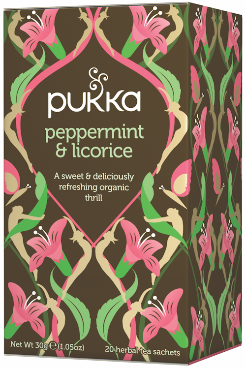 Bilde: © Pukka / Kolonial.no Pukka Peppermint & Licorice Tea 20 stk