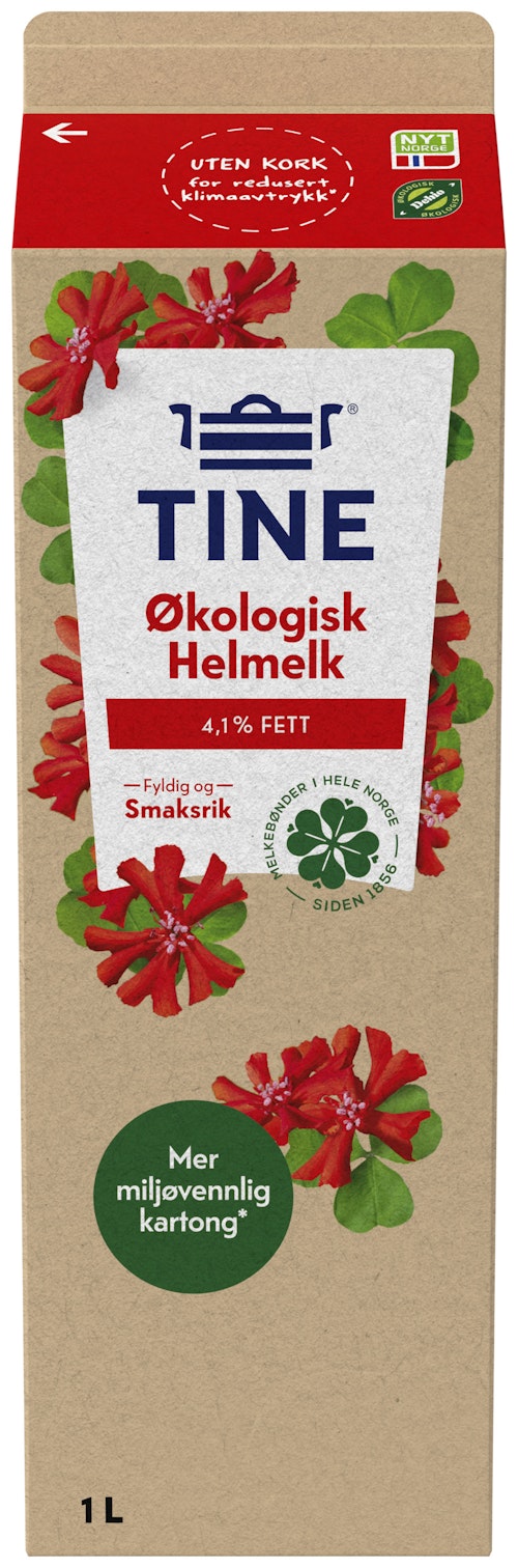 Bilde: © Tine / Oda Tine Tine Helmelk Økologisk