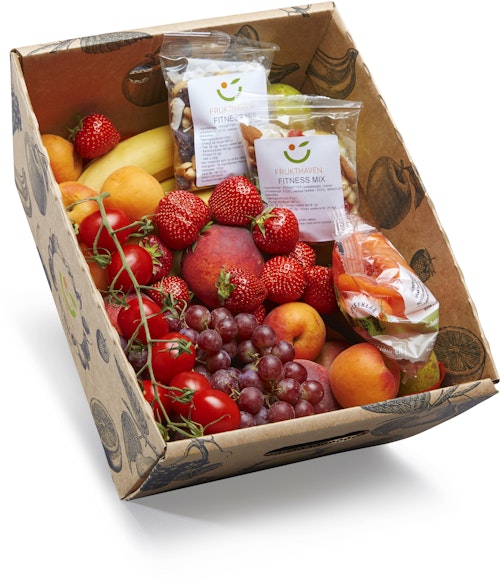 Luksus Fruktkurv Miks av frukt, 4,5 kg