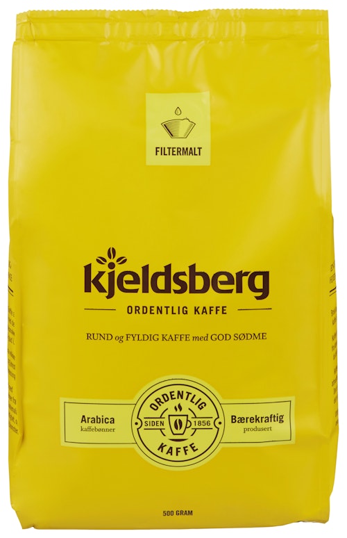 Bilde: © Kjeldsberg Kaffebrenneri / Kolonial.no Kjeldsberg Kaffebrenneri Original Filtermalt Kaffe 500 g