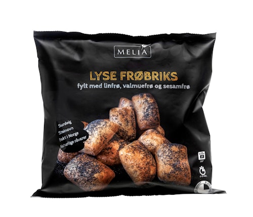 Bilde: © French Bakery / Kolonial.no French Bakery Lyse Frøbriks 7 stk, 420 g