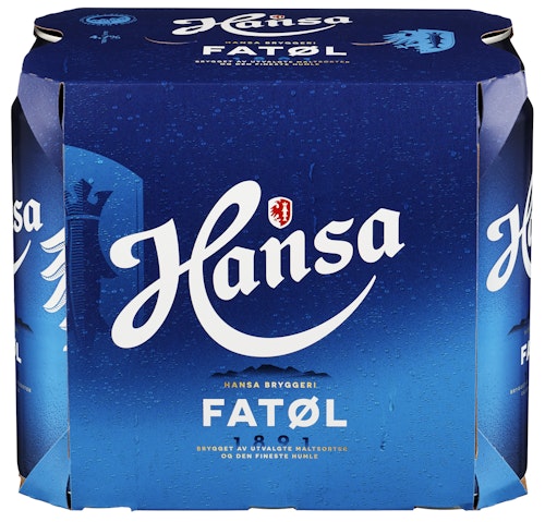 Hansa Borg Hansa Fatøl 0,5l x 6 stk