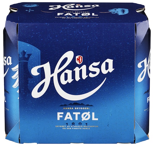 Bilde: © Hansa Borg / Oda Hansa Borg Hansa Fatøl 0,5l x 6 stk