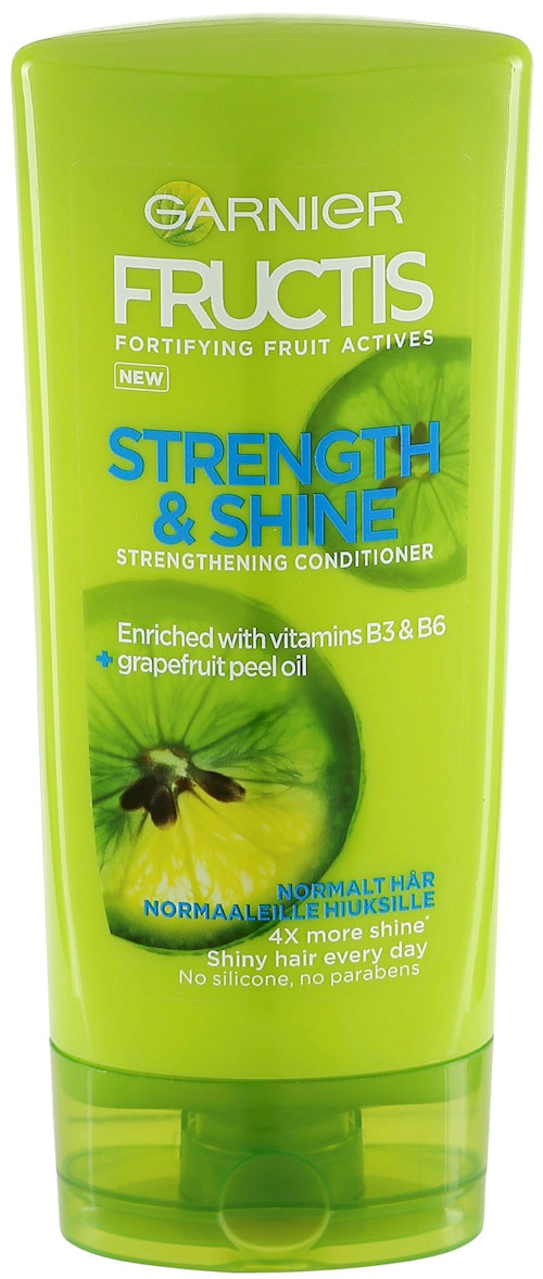 Bilde: © Garnier / Kolonial.no Garnier Strength & Shine Balsam Fructis, 250ml, 200 ml