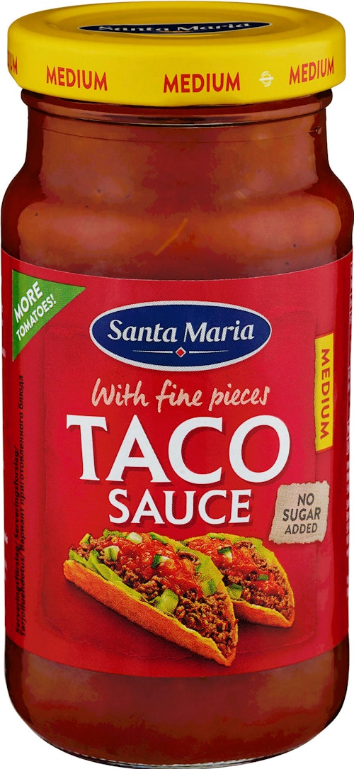 Bilde: © Santa Maria / Oda Santa Maria Taco Sauce Medium 230 g