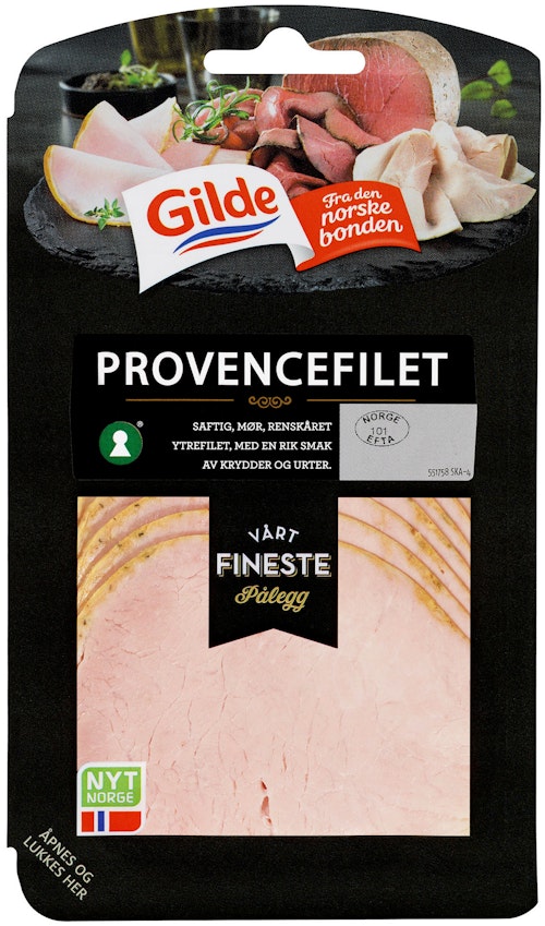 Bilde: © Gilde / Kolonial.no Gilde Provencefilet Vårt Fineste 100 g