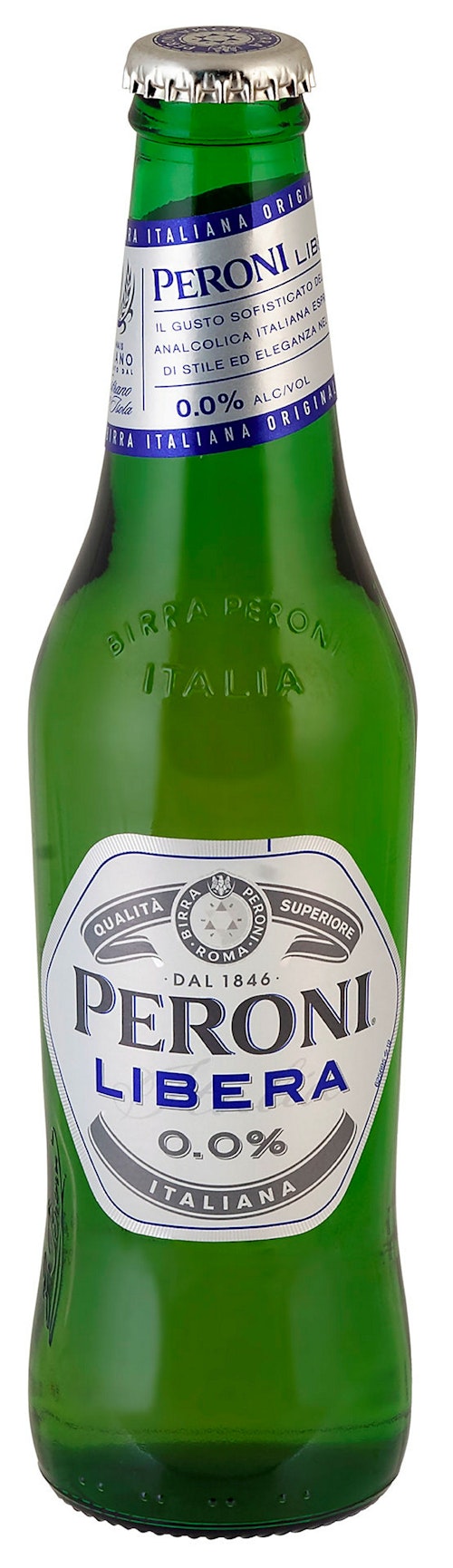 Peroni Libera 0% Alkoholfri, 0,33 l