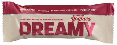 Bilde: © Maxim / Oda Maxim Maxim Dreamy Yoghurt & Raspberry Proteinbar, 55 g