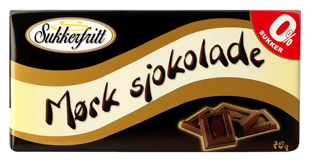 Sukkerfritt Mørk Sjokolade
